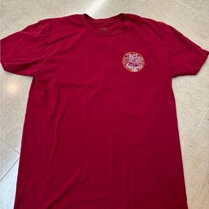 Jacks Surfboards Maroon Graphic Tee - Size L